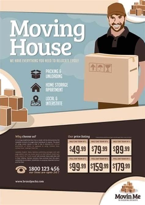 Moving Flyers Templates Free